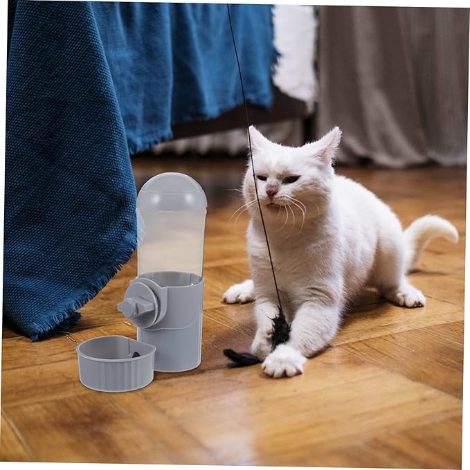 SUPVOX Wear-Resistant Automatic Dog Water Feeder Convenient Hanging Cat Water Dispenser No Leakage Capacity for Pet Cages Easy Installation for Healthy Hydration