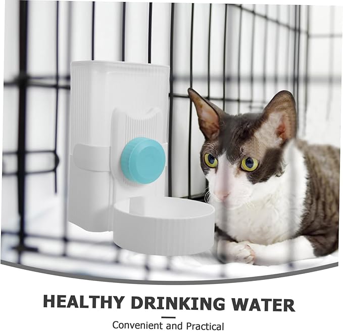 Pet Water Fountain for Dogs Cats Automatic Feeder Dispenser Capacity Easy to Clean