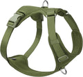 No Pull Dog Harness for Small Medium Large Dogs - Adjustable 2 Layer Mesh Dog Vest with Dual Clip, Escape Proof, Quick Release, Lightweight Breathable Mesh for Walking Hiking (Misty Green,S)