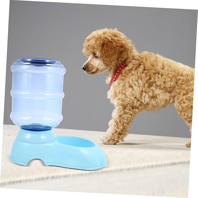 Kisangel Automatic Pet Water Dispenser for Cats and Dogs Bowl Feeding Random Colors for Cats and Puppies