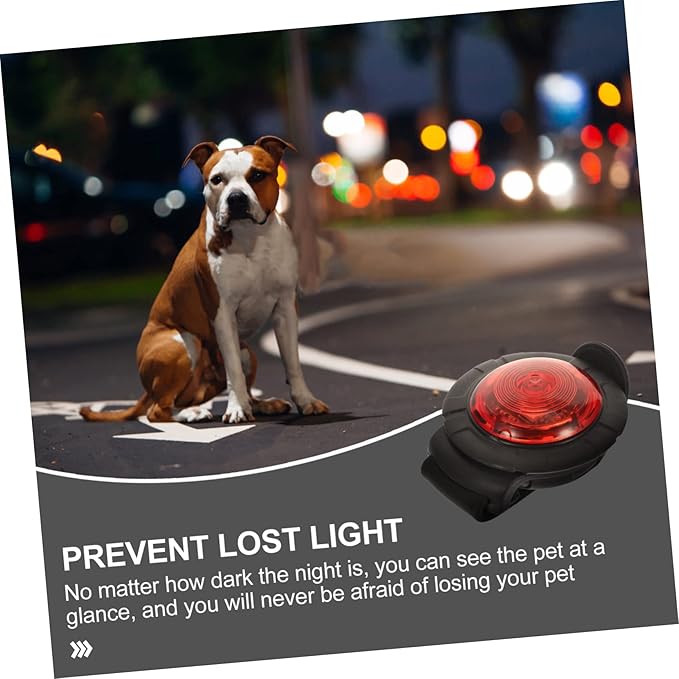 DOITOOL Pet for Dog Walking Rechargeable Led Collar Lamp for Night Visibility Outdoor Pet Light for Evening Walks and Outdoor Activities