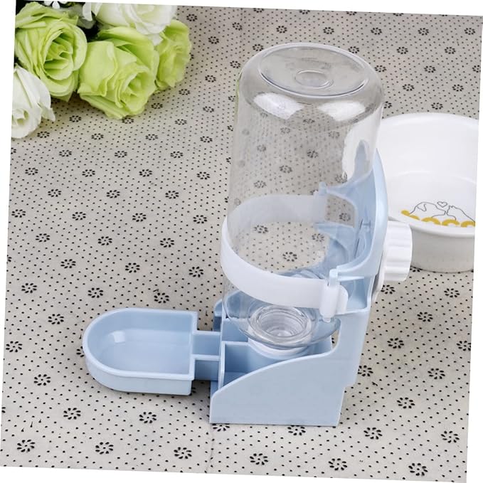 DOITOOL 2pcs Pet Water Feeder Automatic Dog Cat Water Dispenser Leakproof Eco-Friendly Easy to Install for Pet Cage