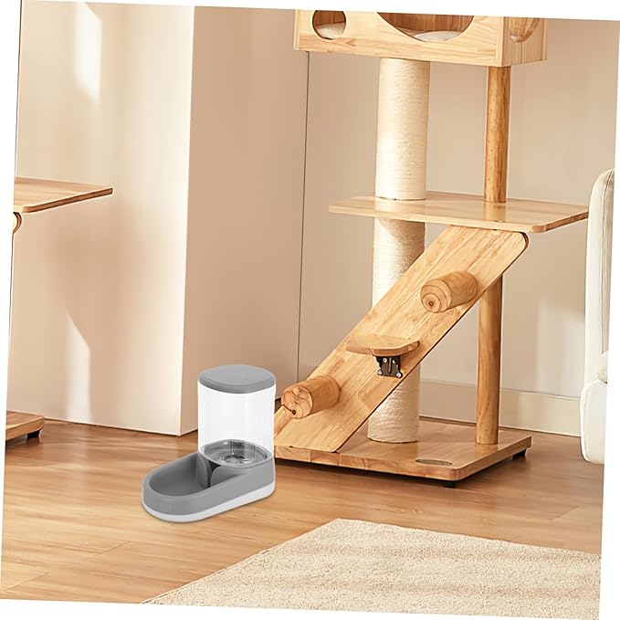 VICASKY Automatic Pet Food Dispenser and Water Feeder for Cats and Small to Medium Dogs Timed Feeding Station Capacity and Silent for Routine Meal