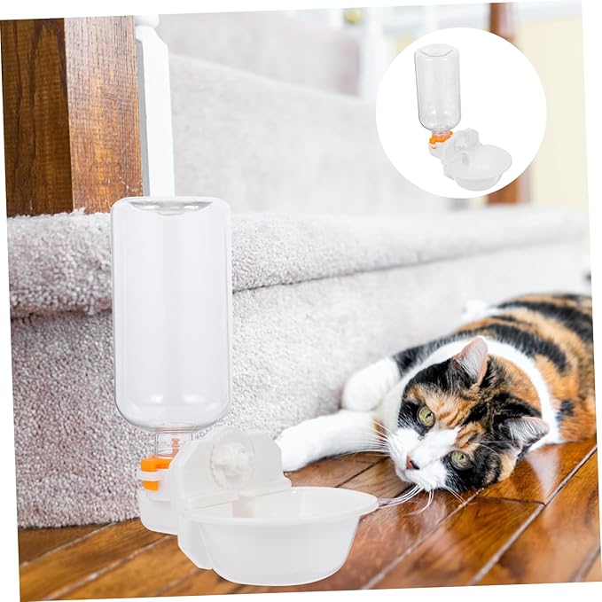 Happyyami Pet Water Feeder Rabbit Food Automatic Waterer Bunny Water Bowl Outdoor Bird Feeder Outdoor Dog Bowl Cat Water Feeder Bunny Water Dispenser Rabbit Waterer Rabbit Cage Poultry