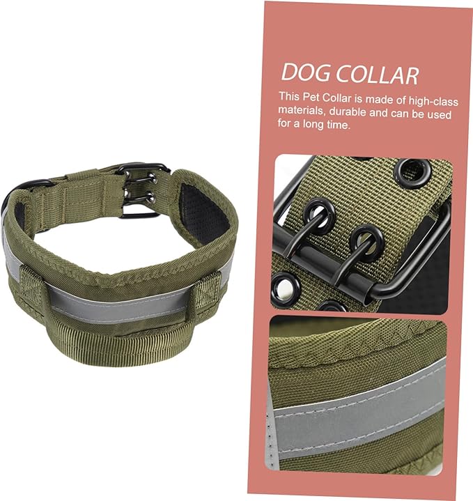 Happyyami Adjustable Reflective Pet Collar for for for Outdoor Use and Pet Photo Shoots