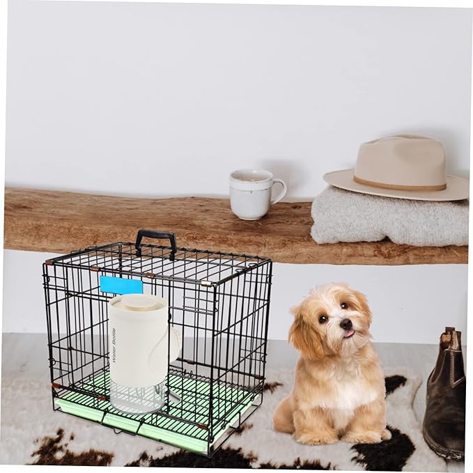 Totority Automatic Pet Water Dispenser Height Control Easy to Install Hanging Water Feeder for Dogs and Cats