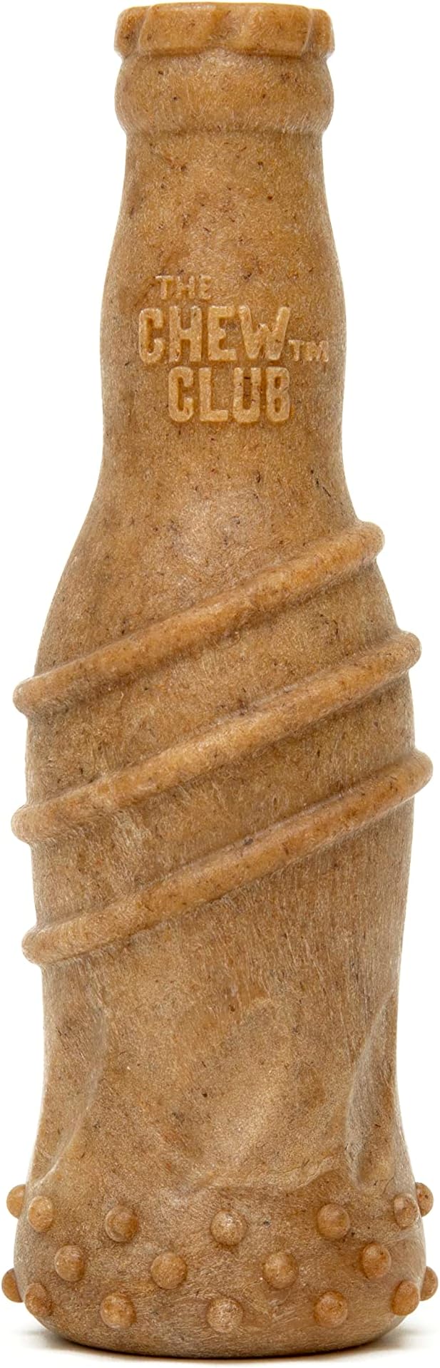 Power Bone Pet Chew Toy for Dogs - Durable, Non Toxic & Pet Safe - Best for Aggressive Chewers, Long Lasting Dental Health, Dog Teeth Cleaning, Dog Life Stages - Bottle 6.5''