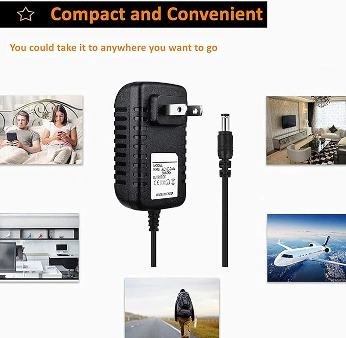 CJP-Geek 10V Ac Dc Adapter Charger Compatible with PetSafe Healthy Pet Simply Feed Healthy Pet Simply Feed Dog and Cat Automatic Feeder Power Supply