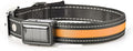 Brite Strike - LPCSU-ORANGE-MED - Solar & USB Rechargeable LED Lighted Dog Safety Collar - Make Your Dog Seen in the Dark – 2.5 Hr Run Time, Water-Resistant - Medium, Orange