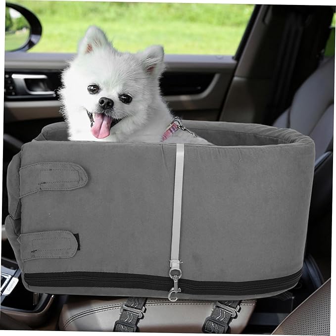 BESPORTBLE Car Dog Cushion Seat Non- Pet Car Bed for Dogs and Cats Easy to and Portable Travel Cushion for Pets for Trips