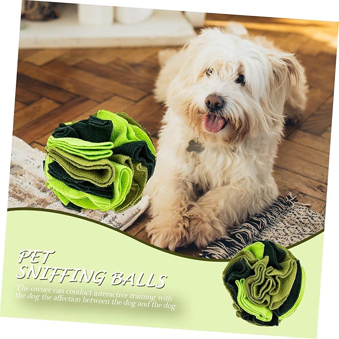 Dogs Toys Pet Sniffing Ball Dog Sniffing Snack Ball Pet Leak Food Toy Unique Exercise Sense of Smell