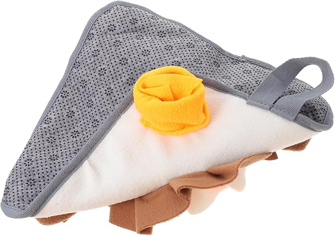 Little Pet Foraging Mat Interactive Nose Work Training Mat for Rabbits Hamsters and Small Animals Engaging Feeding Experience Non-Slip Design