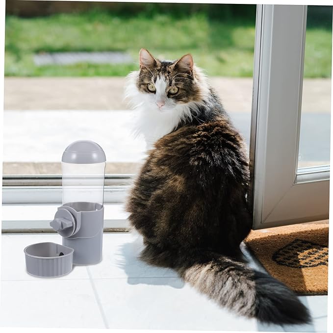 BESPORTBLE Hanging Dog Water Feeder Wear-Resistant Automatic Pet Dispenser for Cats and Puppies Leak Design for Easy Installation and Cleaning