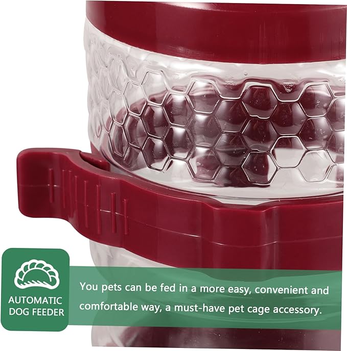 DECHOUS Hanging Water Bottle Dispenser Dog and Cat Feeder Pet Cage Accessory Automatic Pet Waterer for Healthy Drink