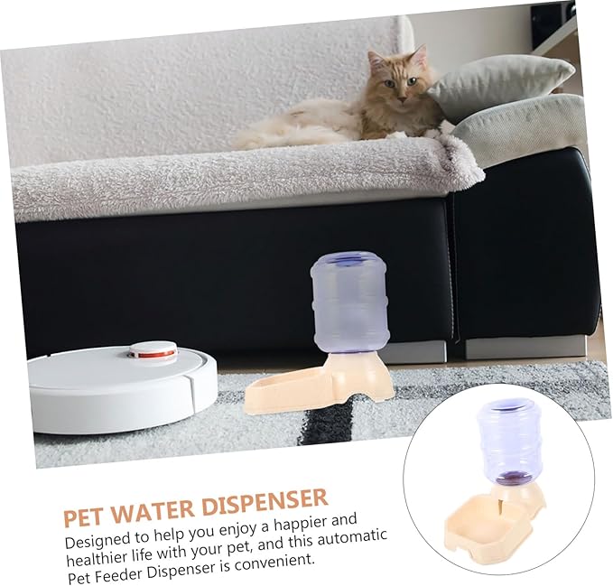 Milisten Automatic Pet Water Fountain Cat Dog Water Dispenser Indoor Outdoor Automatic Feeder Dispenser Bowl for Cats Dogs