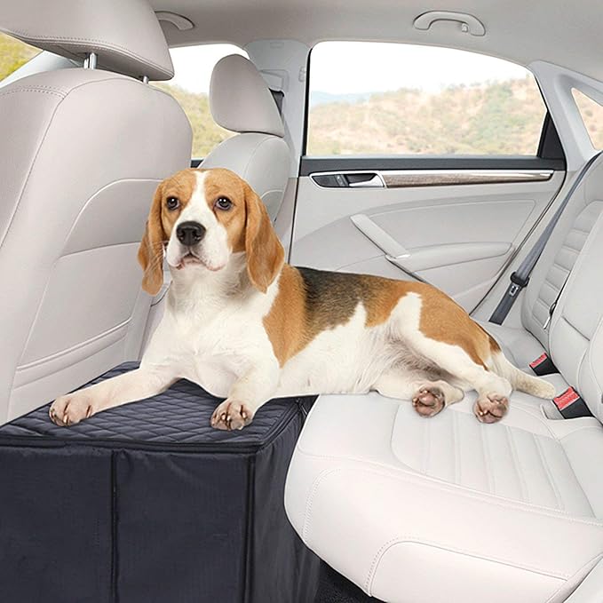 SkyMall Dog Car Seat Extender - Back Seat Platform with Storage