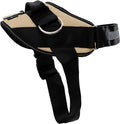 ShawnCo Essential Dog Harness, No-Pull Pet Vest with 3 Leash Clips, No Choke, Reflective, Adjustable and Padded, for Easy Walking and Training for Small, Medium and Large Dogs (Driftwood, L)