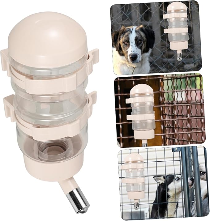 Balacoo Automatic Dog Water Dispenser Pet Drinking Fountain Stainless Steel Nozzle Dog Water Bottle