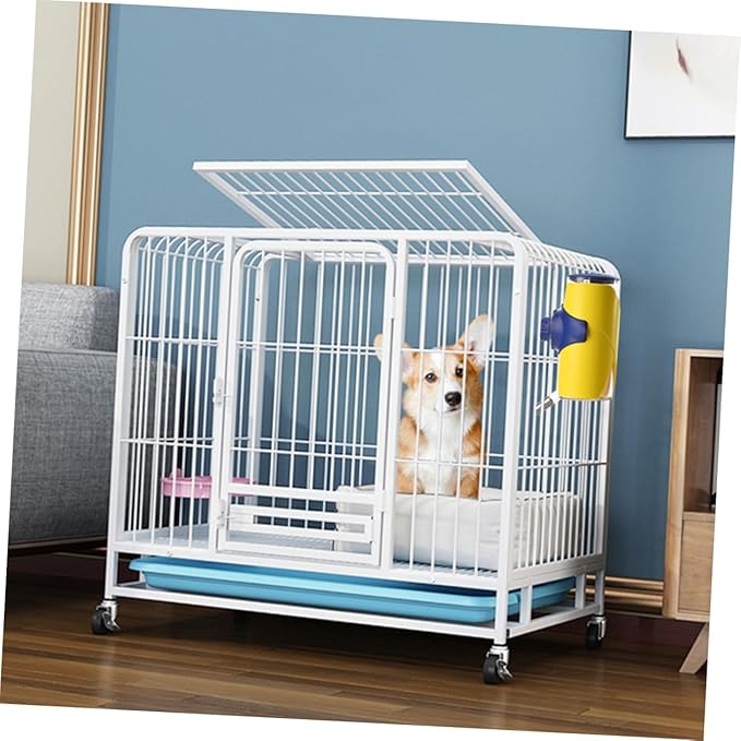 POPETPOP Household Pet Waterer Wear Resistant Dog Feeder with Automatic Water Dispensing Easy Design for Cats and Dogs for Pet Owners to Ensure Hydration