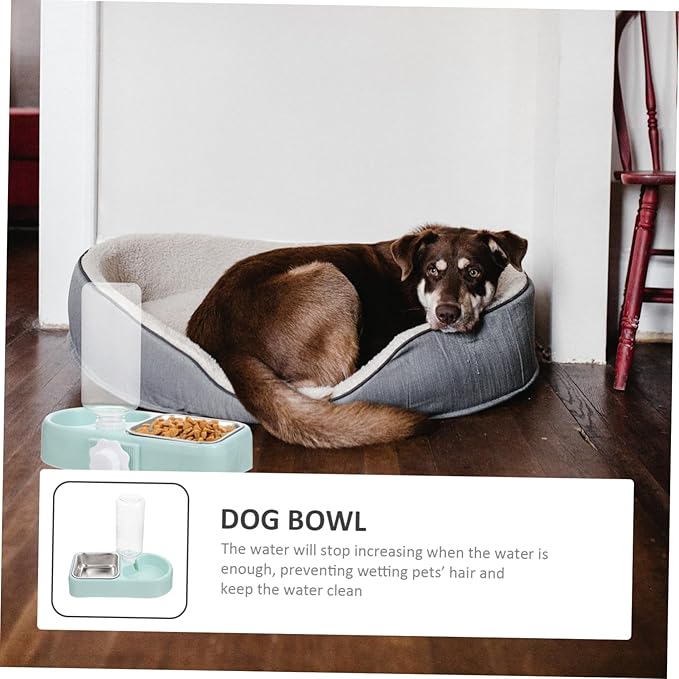 1Set Detachable Water Dispenser Cat Bowls Automatic Refilling Pet Feeder for Dogs Cats and Animals Easy to Hanging Design Indoor Use