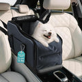 Center Console Dog Car Seat - Suitable for Small Dogs and Puppies Up to 12 lbs,Portable Armrest Booster with Safety Belt