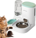 Dog Feeder and Waterer, Automatic Food & Water Dispenser Kit, Large Capacity Pet Feeding Station for Dogs, Cats, Rabbits