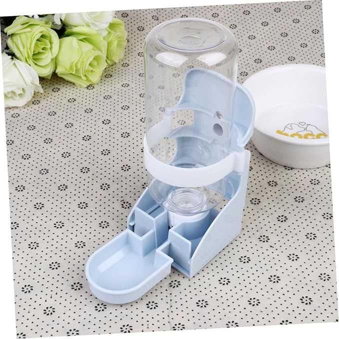 DOITOOL 2pcs Pet Water Feeder Automatic Dog Cat Water Dispenser Leakproof Eco-Friendly Easy to Install for Pet Cage