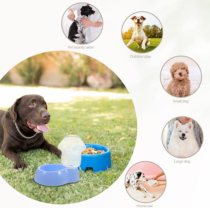 Automatic Pet Feeding Tool Cat Dog Water Bowl Dispenser Outdoor/Indoor Pet Drinking Fountain Easy to Use