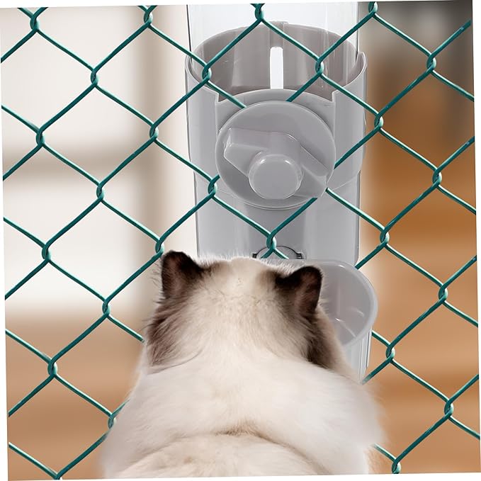 Automatic Drinking Fountain Dog Water Dispenser Large Capacity Pet Feeding Device Cage Water Feeder for Cats Dogs