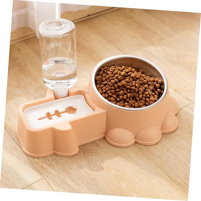 Multifunctional Dog Feeder and Water Bowl for Home Use Automatic Pet Feeding and for Pets