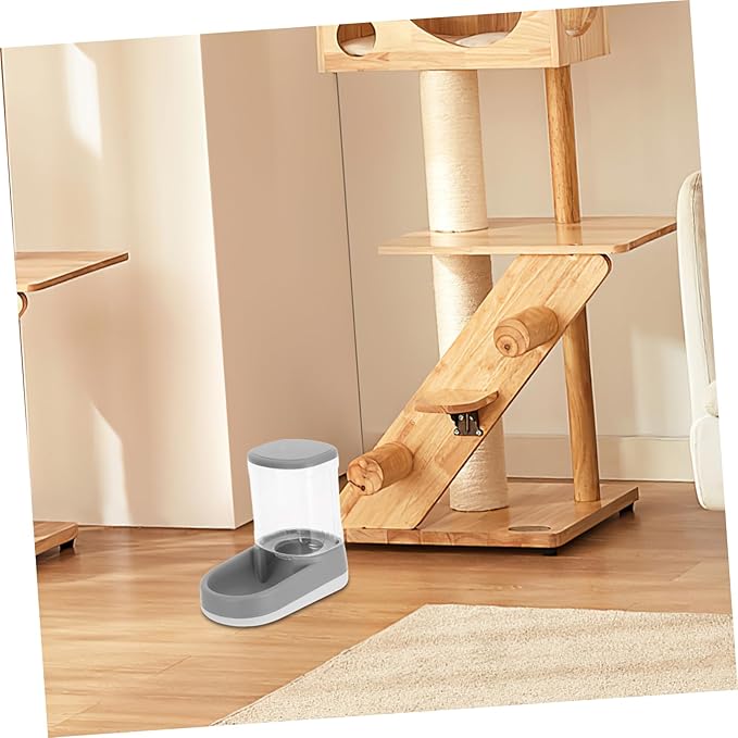 Pet Automatic Food Feeder and Water Dispenser for Dogs and Cats Portion Control and Timed Feeding Elegant for Small and Pets