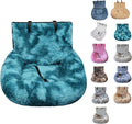 Car Dog Bed with Safety Straps, for Large&Small Dogs, Pets Bed for Travel with Thick Cushion Removable and Easy to Clean (D, s)