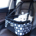 Pet Car Booster Seat for Small Dogs Cats with Clip on Safety Leash,Breathable Pet Dog Cat Car Booster Seat,Portable Travel Car Carrier Bag for Small Dogs Puppies Up to 17 Lbs