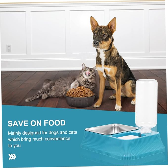 SUPVOX Detachable Automatic Pet Water Dispenser Bottle Design Convenient Indoor Water Feeder for Dogs and Cats Easy to and Maintain for Busy Pet Owners
