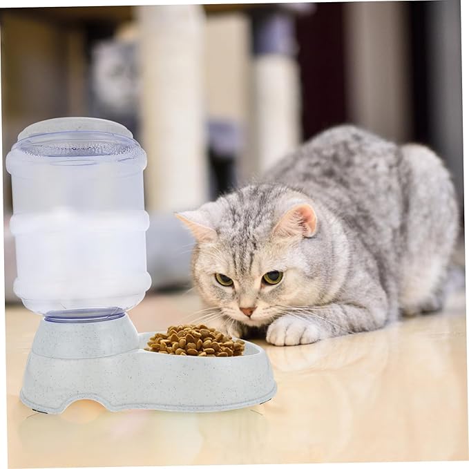 VANZACK Automatic Pet Food Dispenser for Cat Dog Unique Design Sturdy Construction Home Pet Supply