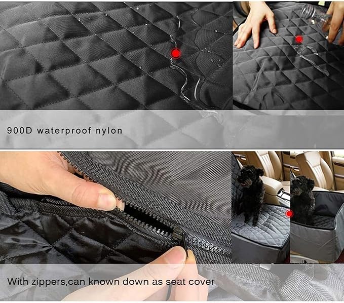 Stable Dog Car Seats,Car Dog Seats or Puppy Car Seats for Small to Mediums Size Pet,Waterproof Pet Seats for Car SUV