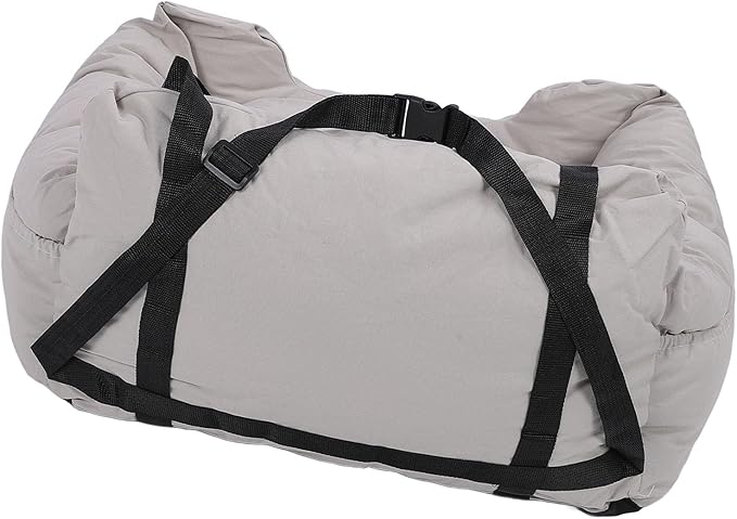 Removable Washable Dog Car Seat, Portable Antislip Puppy Car Travel Bed with Safety Non Slip Base, Ideal for Small Medium Dogs Cats, Suitable for All Seasons, Lightweight and