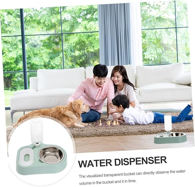 SUPVOX Automatic Water Feeder Pet Water Dispenser Capacity Cat Dog Feeder Bowl