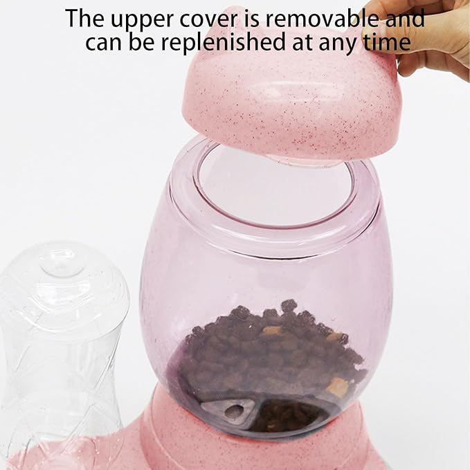 Automatic Dog Feeder, Large Capacity Storage, 1 Piece, Dog Interactive Treat Dispenser Toy, Food Puzzle Slow Feeder, Easy to Disassemble and Clean, for Enrichment Training