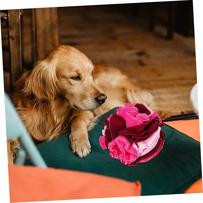 YARNOW Dog Toys for Dogs Interactive Pet Sniffing Training Toy Pet Sniffing Balls Slow Eating Feeding Ball