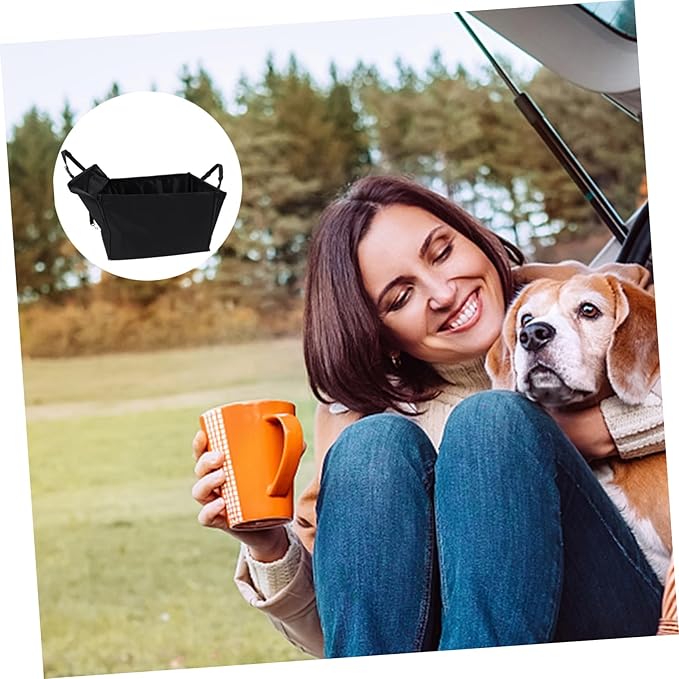 Pet Seat Carrier Breathable Travel Pet Cage for Dogs Durable Comfortable Design with Sturdy Backing to Protect Seats for Car Travel