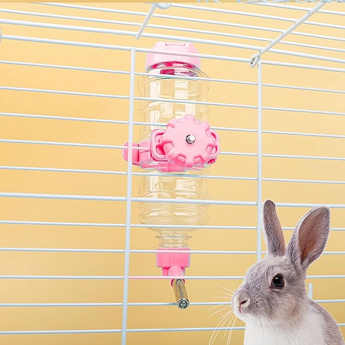 Pet Drinking Fountains Dog Water Dispenser Dog Kettle Bottle Pet Cage Water Feeder with Automatically Feeding Water