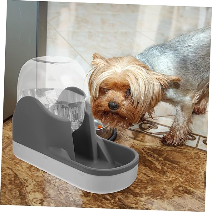 HANABASS 1pcs Automatic Cat Water Dispenser Large Capacity Pet Waterer for Dogs and Cats Removable and Plastic Design Convenient Feeding for Home and Travel