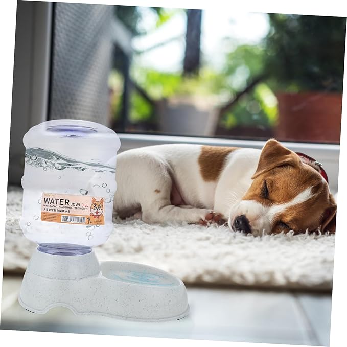 Mipcase Automatic Pet Water Feeder Bowl Durable Water Dispenser for Cats and Dogs No Leak Design Easy to Clean for Home Use