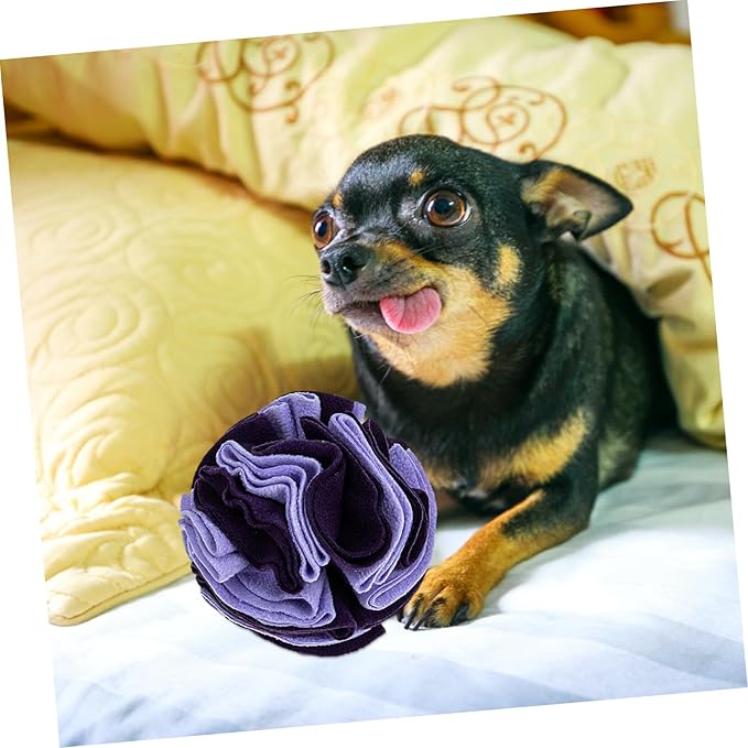 VICASKY Upgraded Dog Sniffing Ball for Pets Interactive Sniff Training Toy Slow Feeding Snack Dispenser for Dogs Engaging PET Plaything