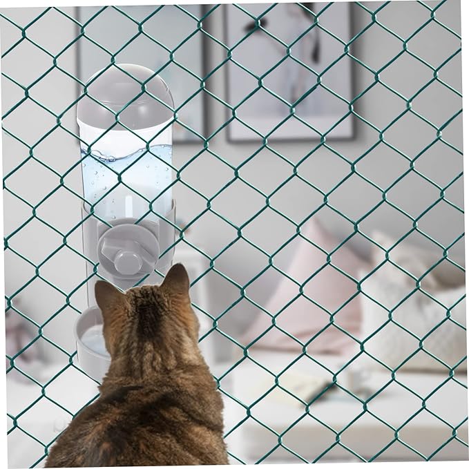 Milisten Pet Hanging Water Feeder Automatic Dispenser for Cats and Dogs Tip Design for Pets Easy to Install for Home Travel