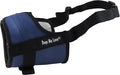 Adjustable Dog Muzzle 6 Sizes Blue (S: 6.5"-9" Snout Circumf.)