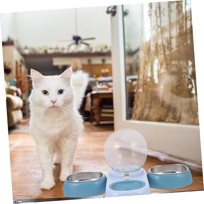 SUPVOX Automatic Cat Dog Pet Water Dispenser Abs Drinking Fountain Bowl Capacity Easy to Clean