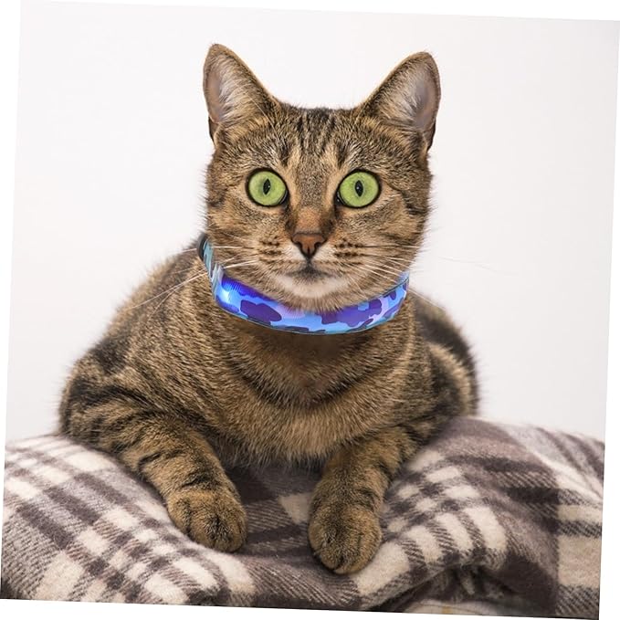 Luminous LED Dog Collar for Pets Durable Glowing Pet Collar for Nighttime Safety Rechargeable and Comfortable Design