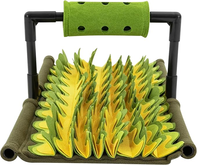 Dog Feeding Mat, Snuffle Mat, Pet Snuffle Mat for Dogs, for Relieving Tension and Anxiety, 22.8 * 13 * 9in, Encourage Natural Foraging